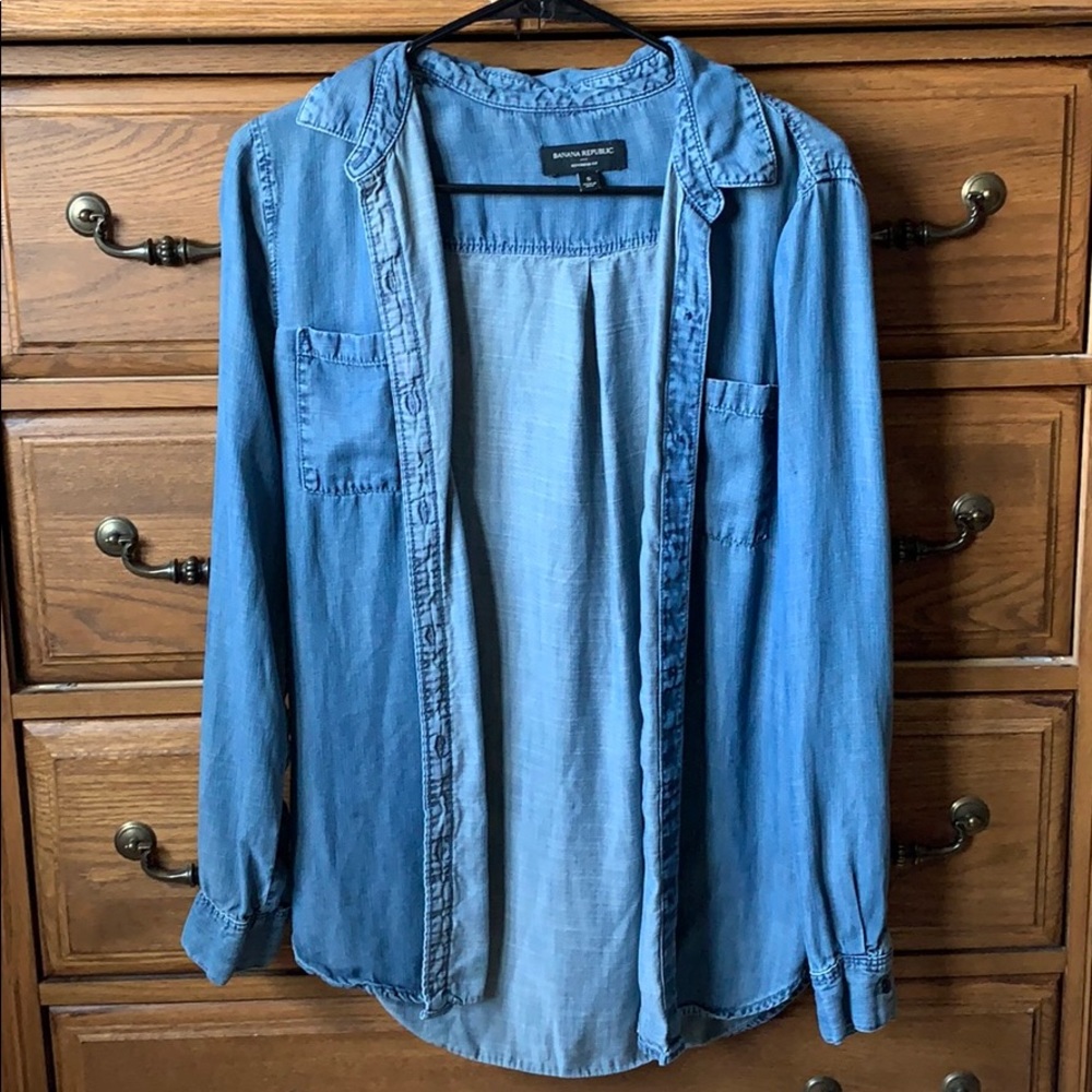 Denim longsleeve shirt